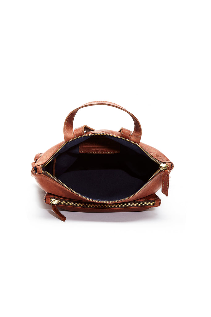 Rose Leather Backpack - Campos Bags
