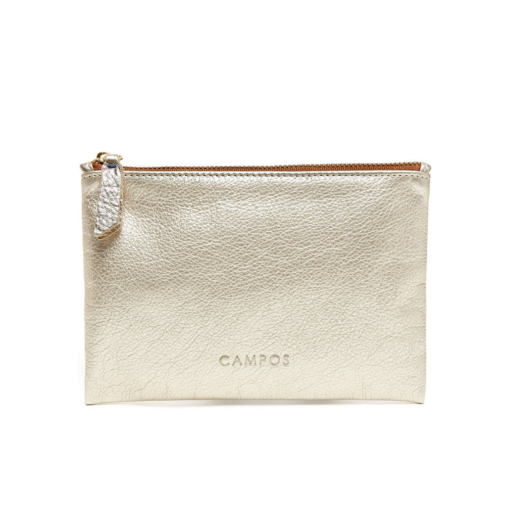 Small Leather Clutch - Campos Bags