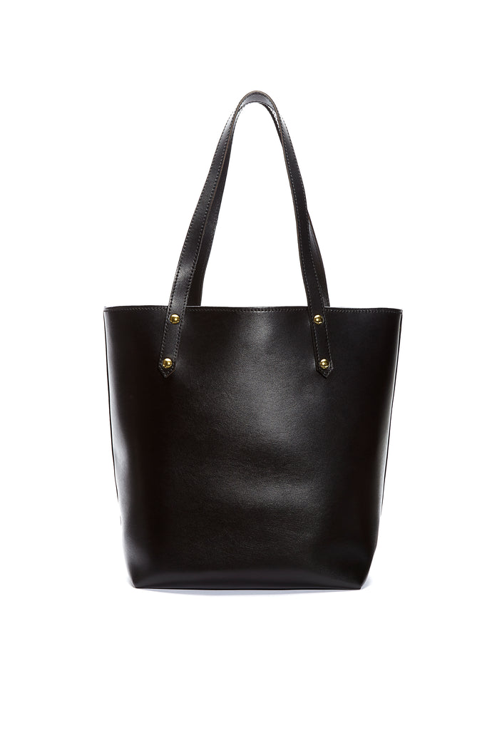 Everyday Leather Medium Tote Bag | Basic Medium 'Lola' Tote Royal Blue